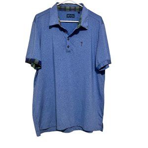 William Murray Mens Golf Blue  Polo Shirt Size‎ L